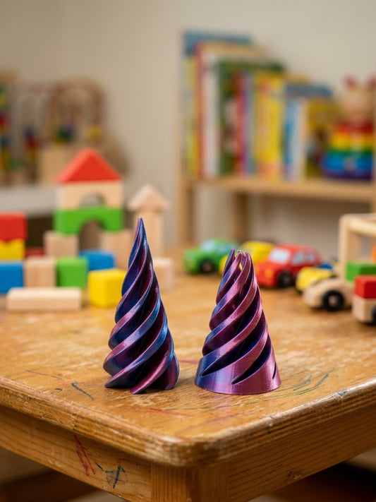 Pirâmide Cone Fidget Sensorial