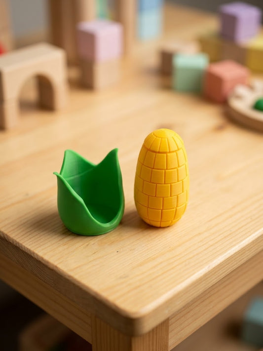 Mini Horta Sensorial — Jogo Tátil & Fidget