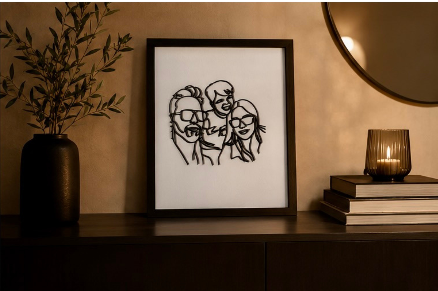 Quadro personalizado Traço de Memória | Mon Lori