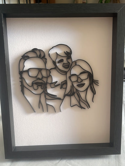 Quadro personalizado Traço de Memória | Mon Lori