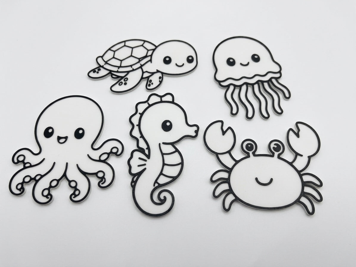 Conjunto Peças Sensoriais— Kit Criativo de Pintura Infantil