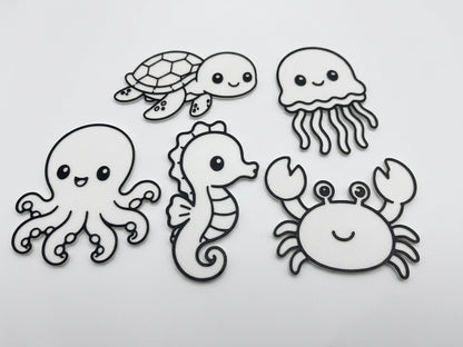 Conjunto Peças Sensoriais— Kit Criativo de Pintura Infantil
