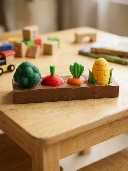Mini Horta Sensorial — Jogo Tátil & Fidget