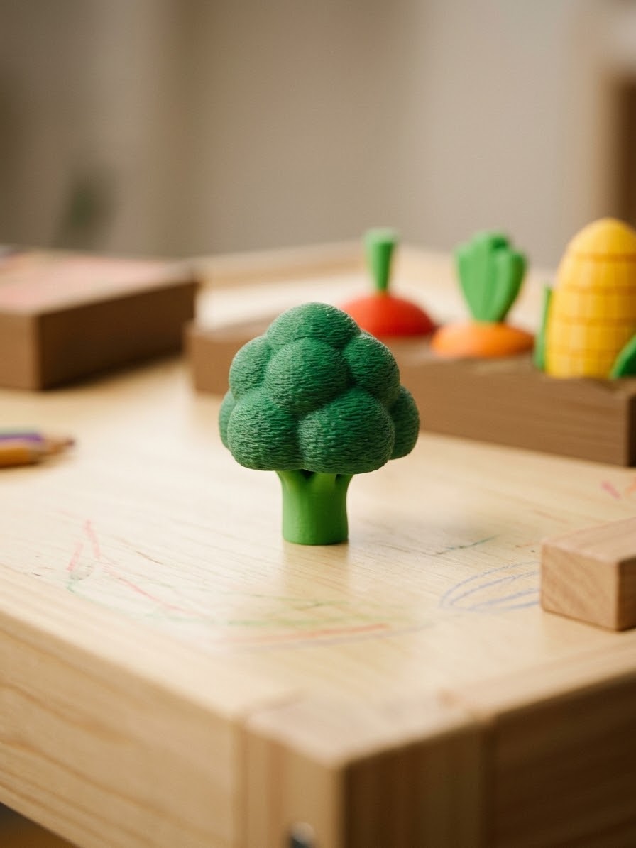Mini Horta Sensorial — Jogo Tátil & Fidget