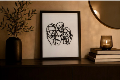 Quadro personalizado Traço de Memória | Mon Lori