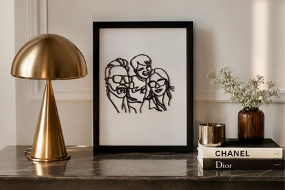 Quadro personalizado Traço de Memória | Mon Lori