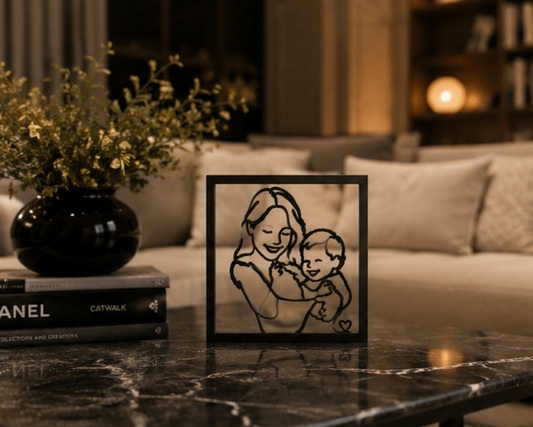 LineArt Frame – Moldura e Desenho numa Só Peça | Mon Lori