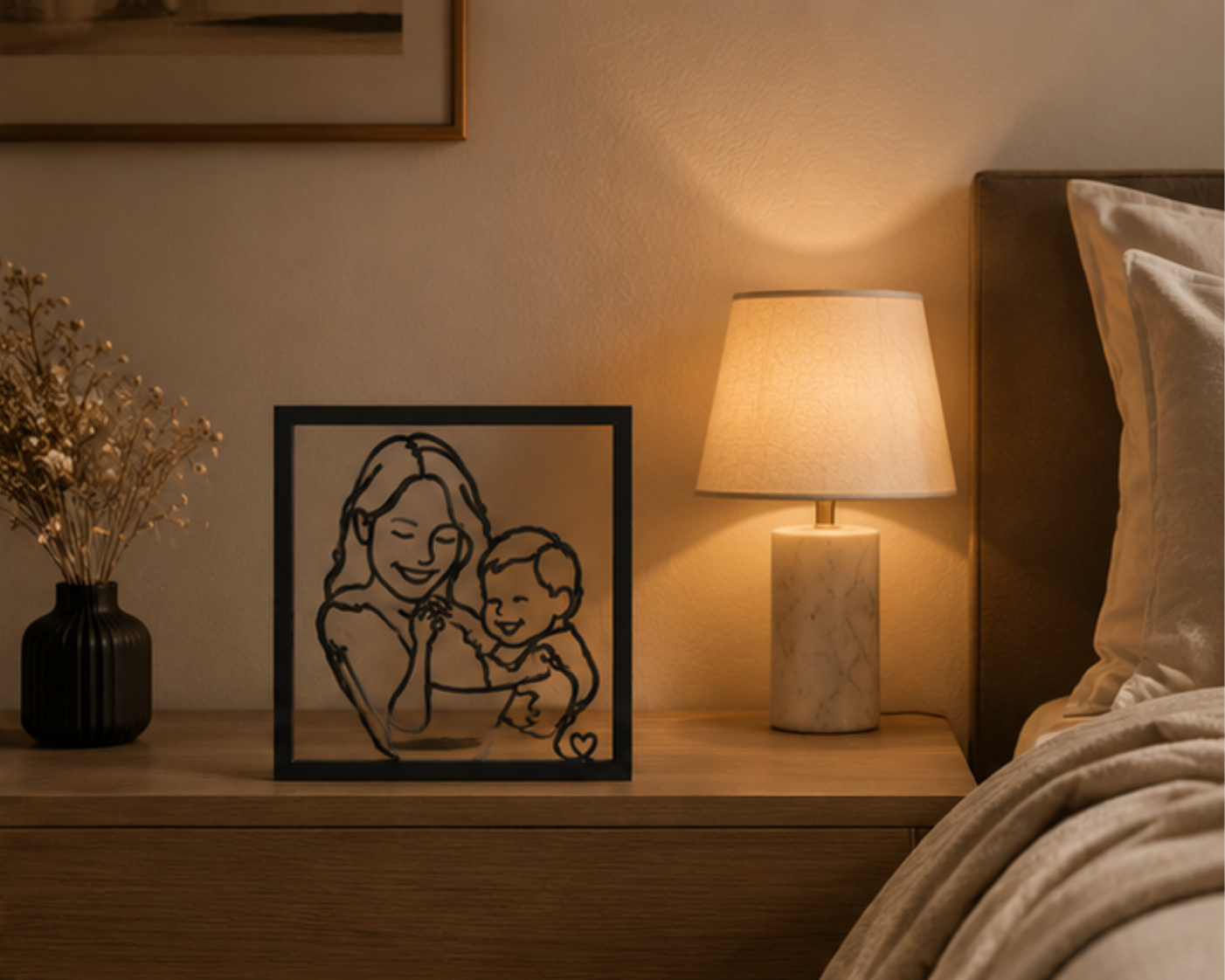 LineArt Frame – Moldura e Desenho numa Só Peça | Mon Lori