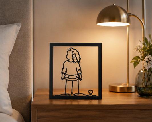 LineArt Frame – Moldura e Desenho numa Só Peça | Mon Lori
